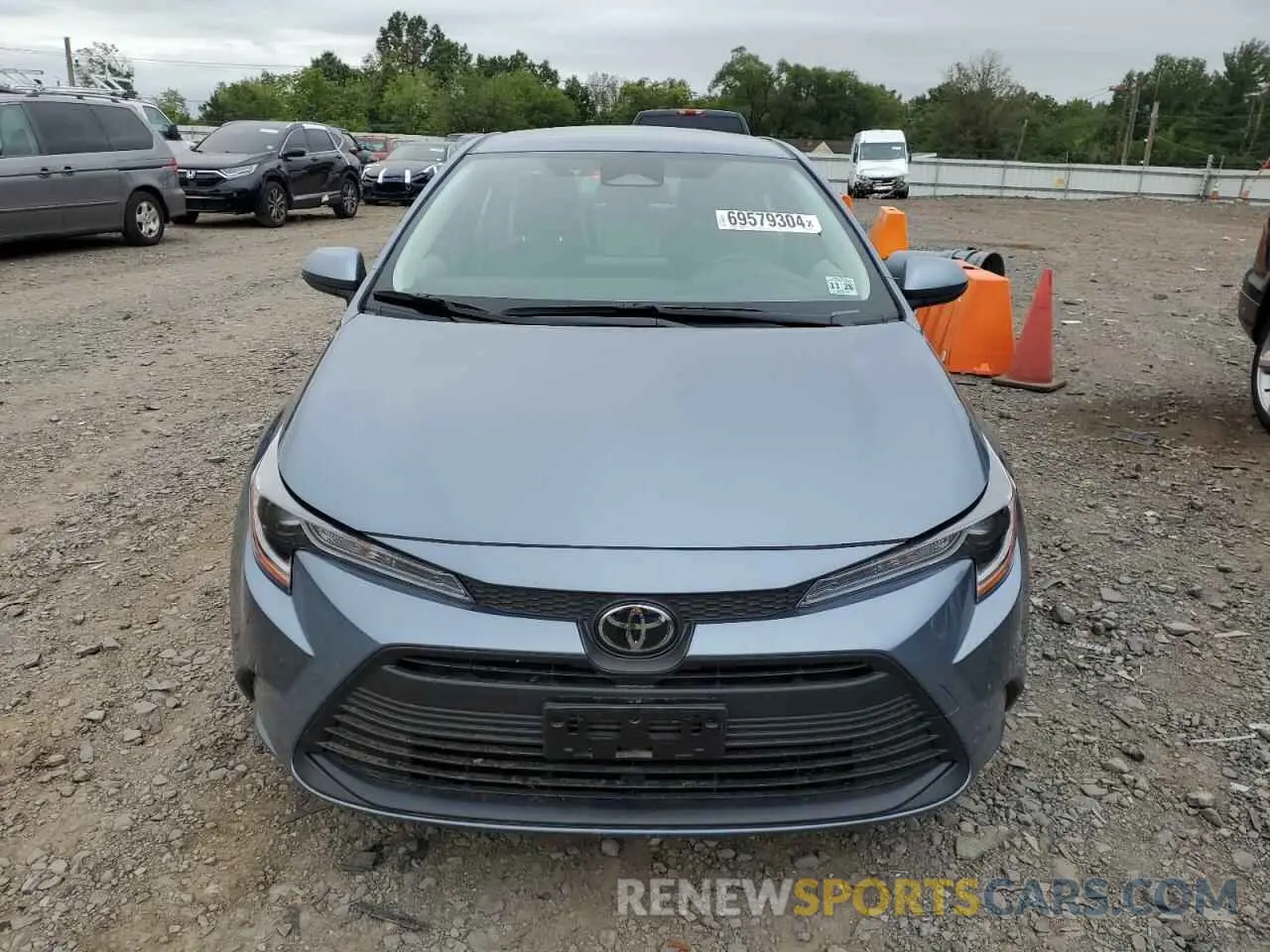 5 fotografías del automóvil dañado JTDB4MEE5R3019857 TOYOTA COROLLA 2024