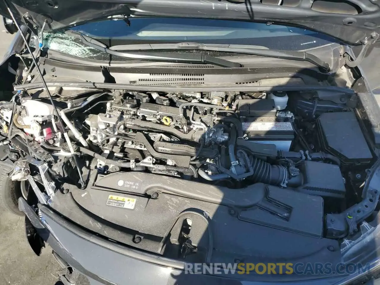 11 fotografías del automóvil dañado JTDB4MEE5R3023147 TOYOTA COROLLA 2024