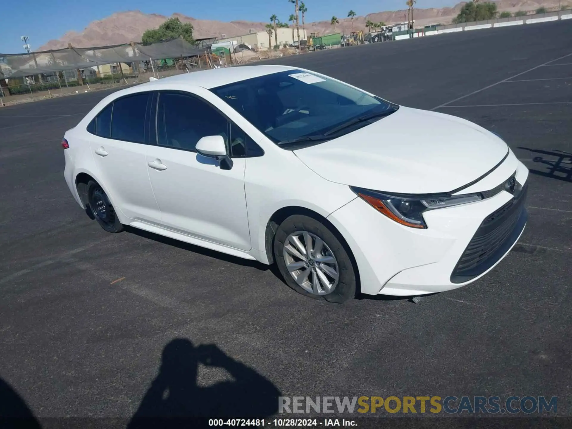 1 fotografías del automóvil dañado JTDB4MEE5R3023228 TOYOTA COROLLA 2024