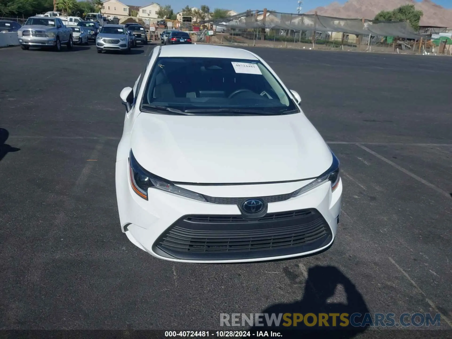 12 fotografías del automóvil dañado JTDB4MEE5R3023228 TOYOTA COROLLA 2024