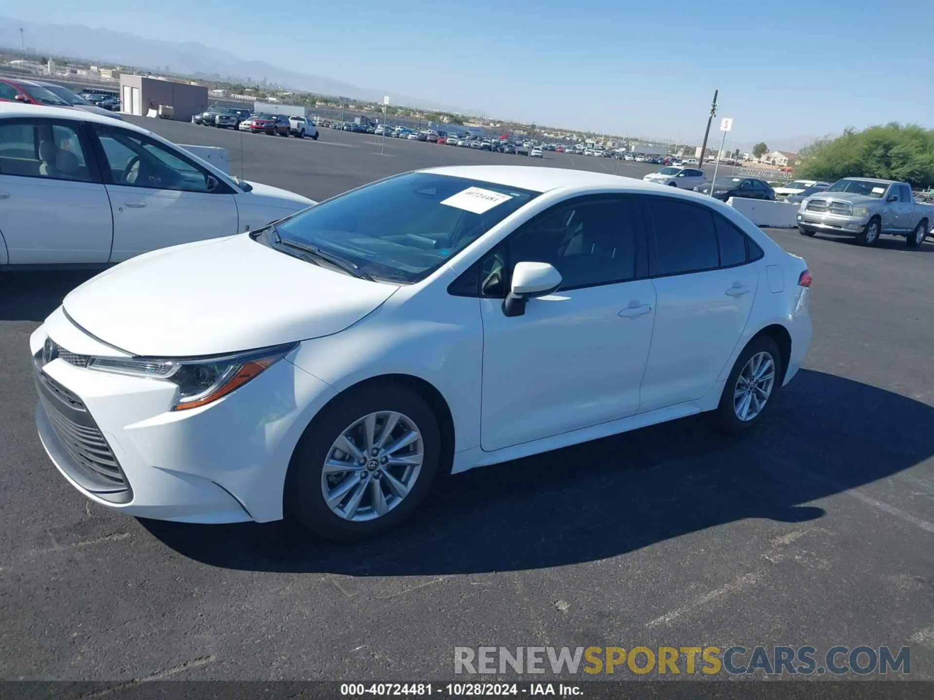 14 fotografías del automóvil dañado JTDB4MEE5R3023228 TOYOTA COROLLA 2024