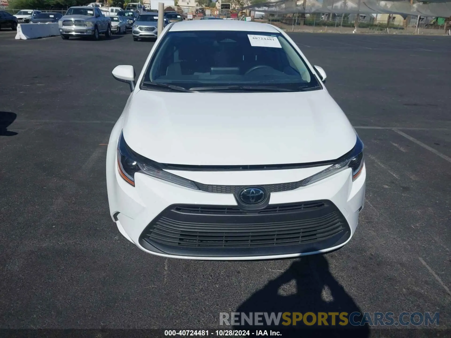 6 fotografías del automóvil dañado JTDB4MEE5R3023228 TOYOTA COROLLA 2024