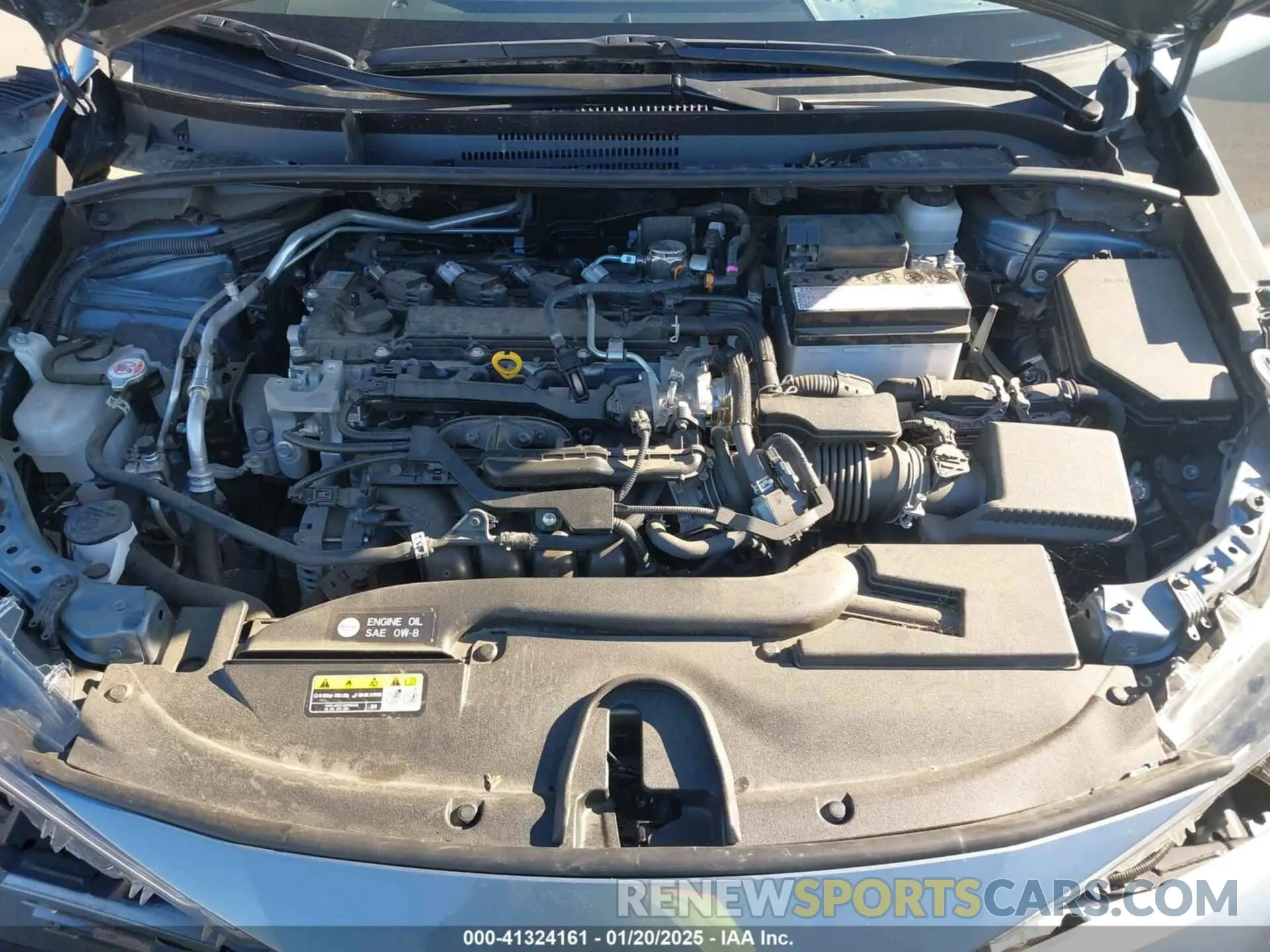 10 fotografías del automóvil dañado JTDB4MEE5R3024816 TOYOTA COROLLA 2024