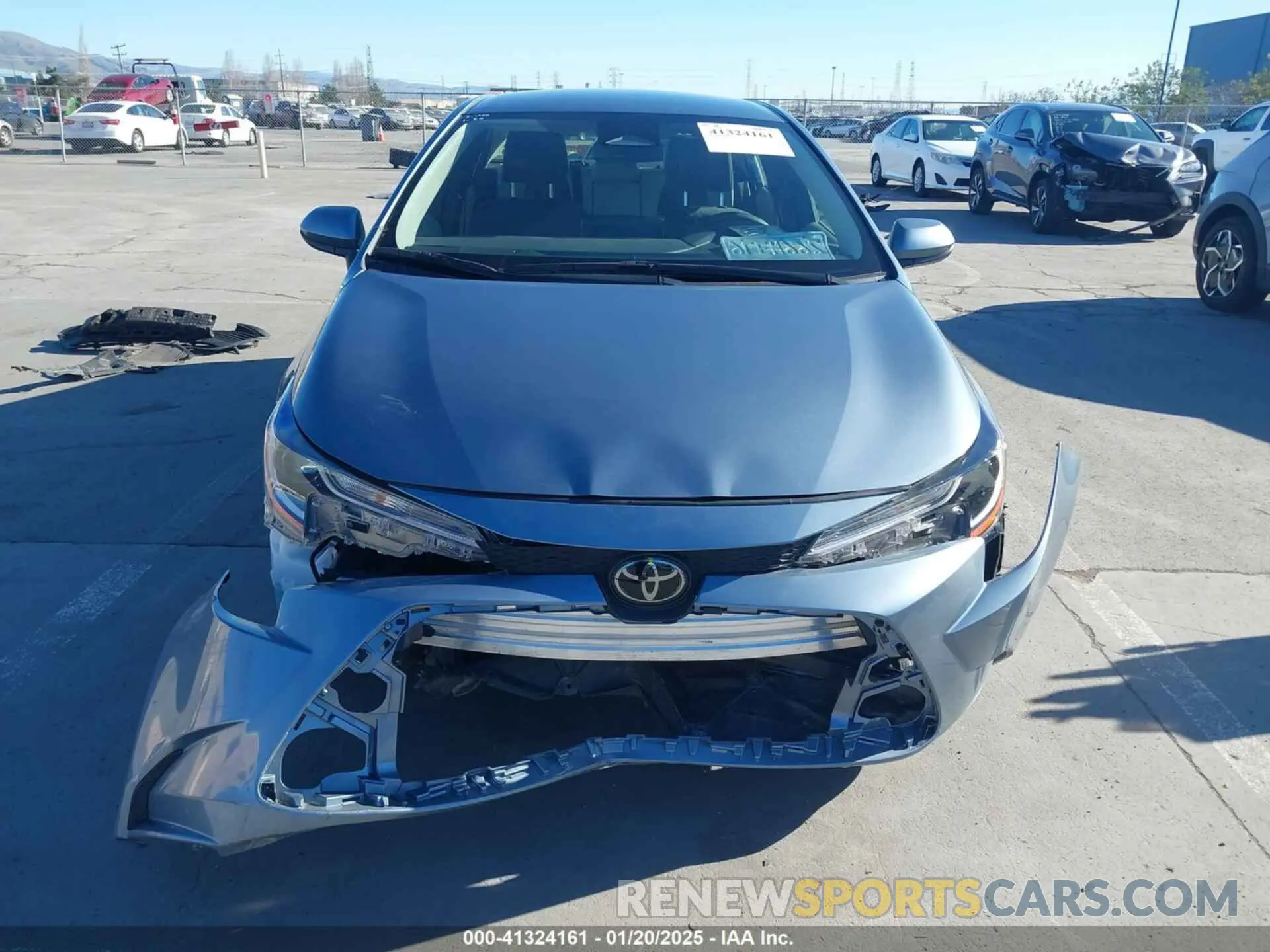 12 fotografías del automóvil dañado JTDB4MEE5R3024816 TOYOTA COROLLA 2024
