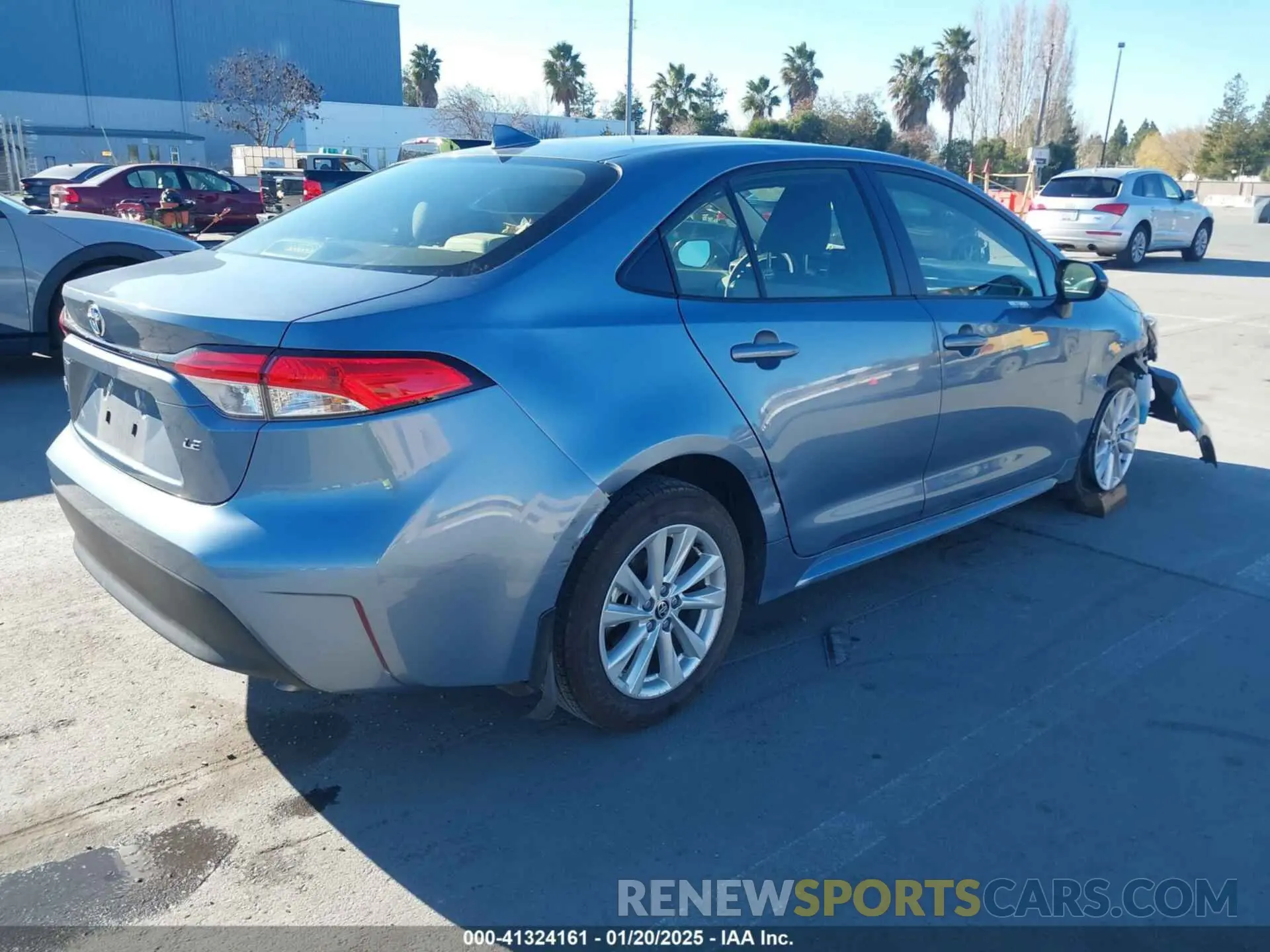 4 fotografías del automóvil dañado JTDB4MEE5R3024816 TOYOTA COROLLA 2024