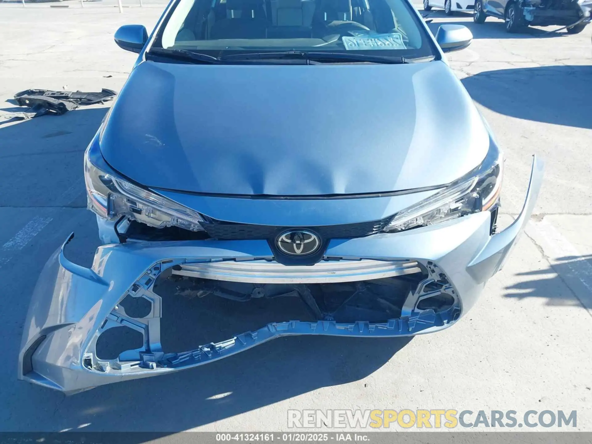 6 fotografías del automóvil dañado JTDB4MEE5R3024816 TOYOTA COROLLA 2024
