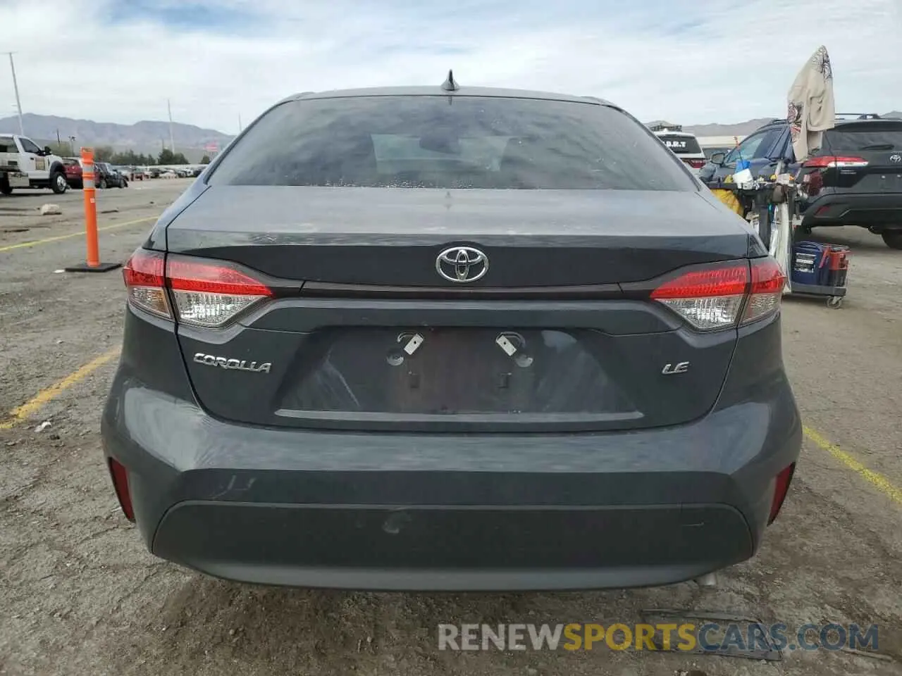 6 fotografías del automóvil dañado JTDB4MEE6R3022413 TOYOTA COROLLA 2024