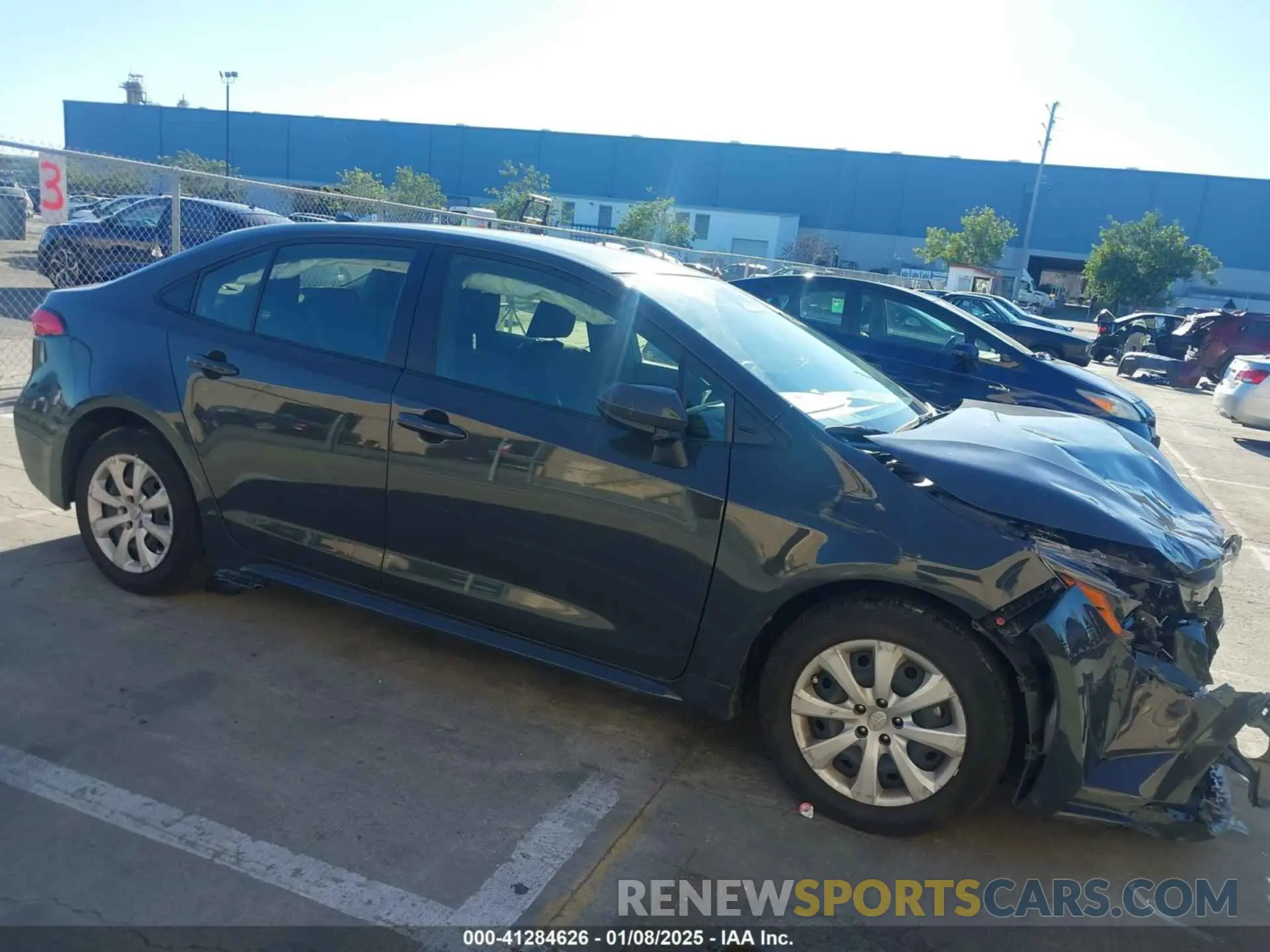 1 fotografías del automóvil dañado JTDB4MEE7R3016278 TOYOTA COROLLA 2024