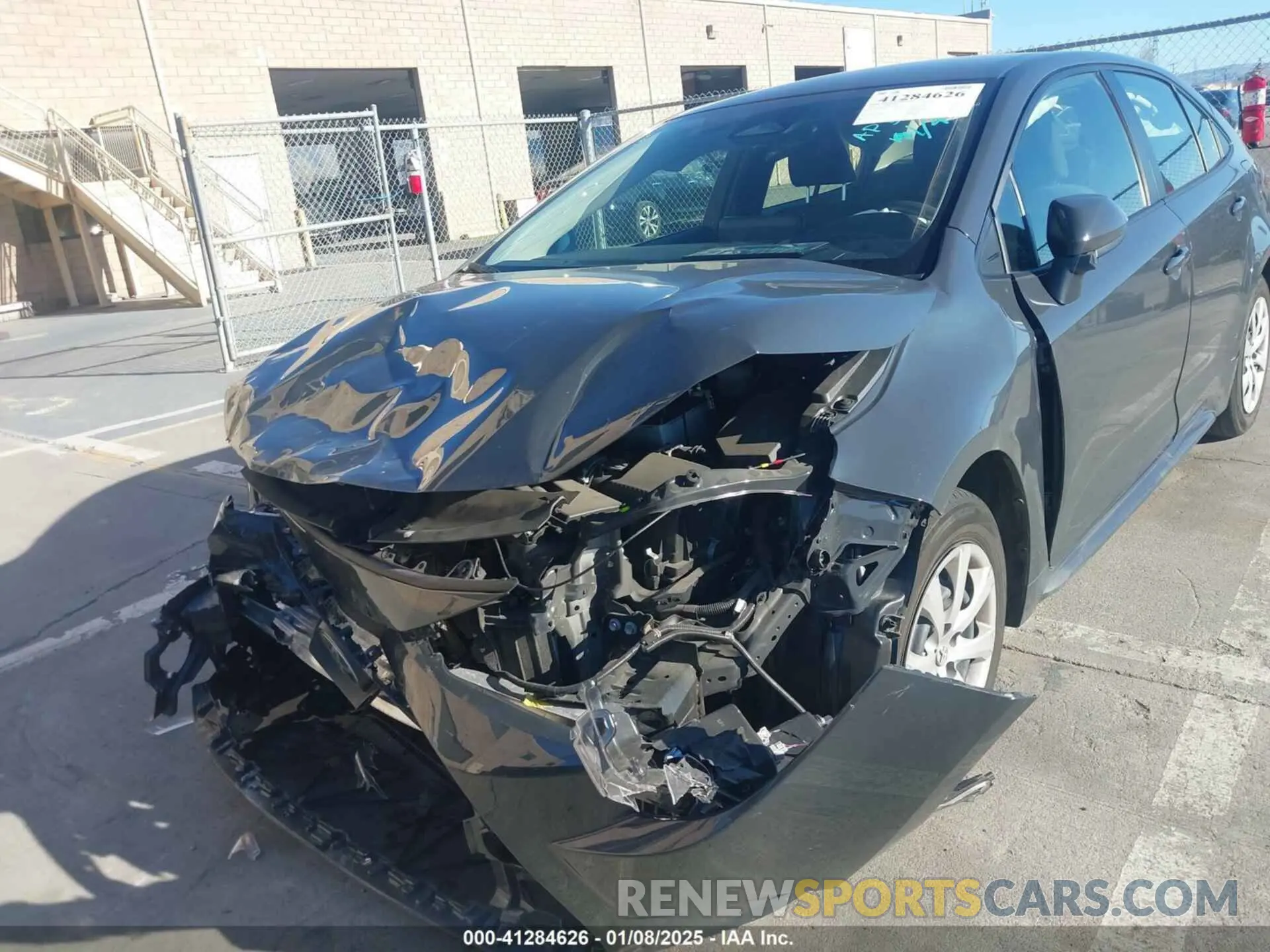 6 fotografías del automóvil dañado JTDB4MEE7R3016278 TOYOTA COROLLA 2024