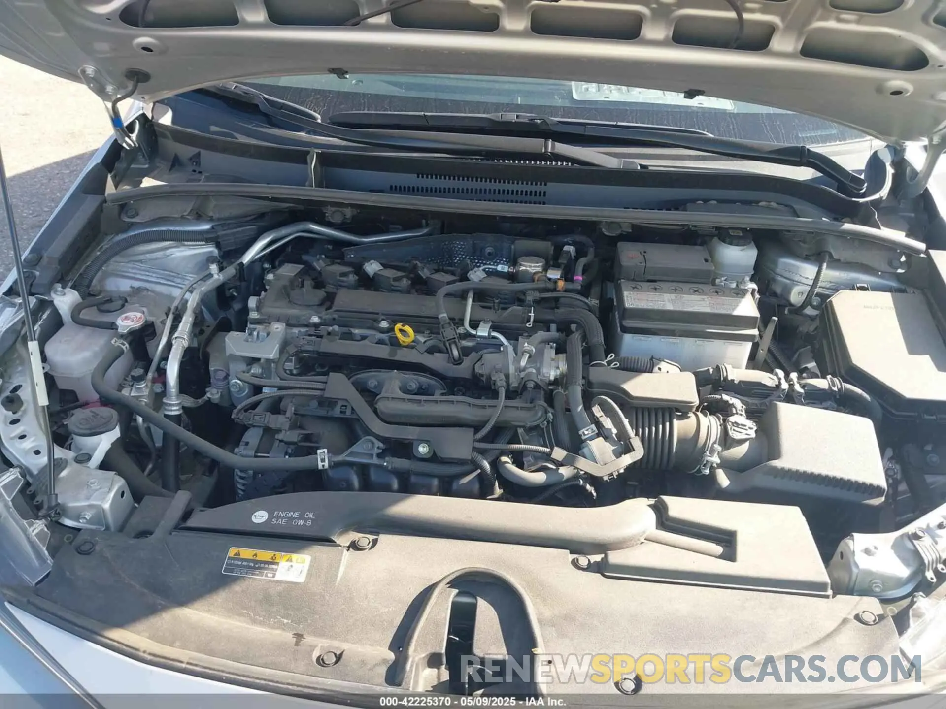 10 fotografías del automóvil dañado JTDB4MEE7R3020783 TOYOTA COROLLA 2024