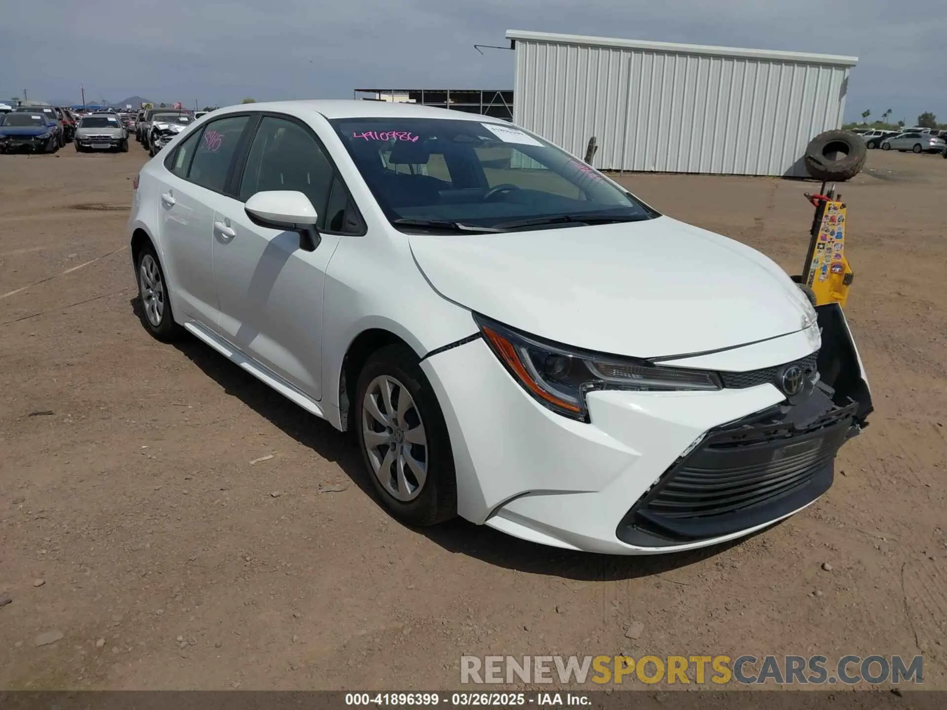 1 fotografías del automóvil dañado JTDB4MEE7RJ012968 TOYOTA COROLLA 2024