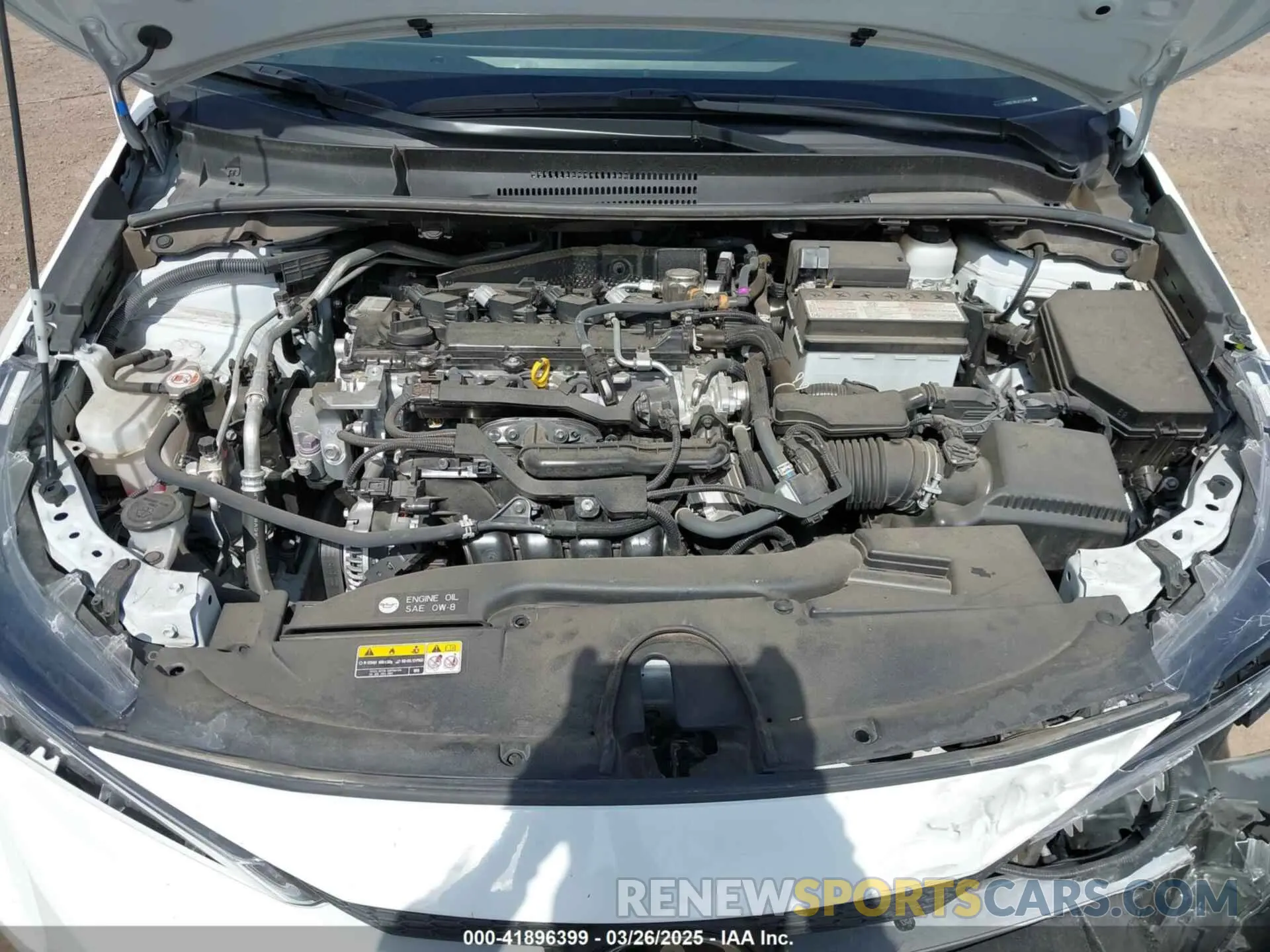 10 fotografías del automóvil dañado JTDB4MEE7RJ012968 TOYOTA COROLLA 2024