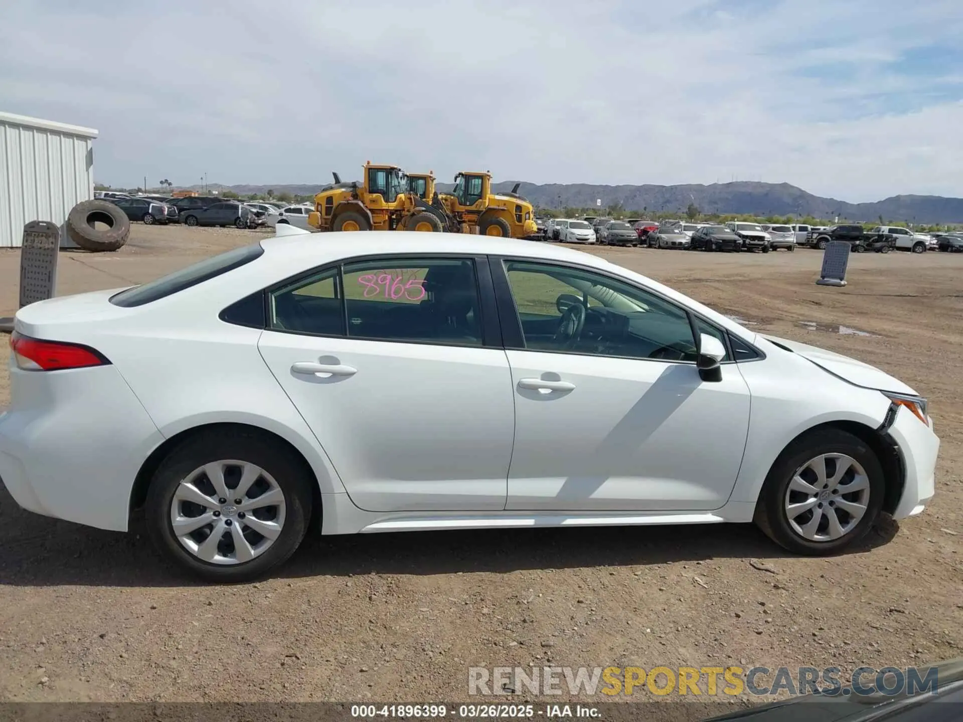 13 fotografías del automóvil dañado JTDB4MEE7RJ012968 TOYOTA COROLLA 2024