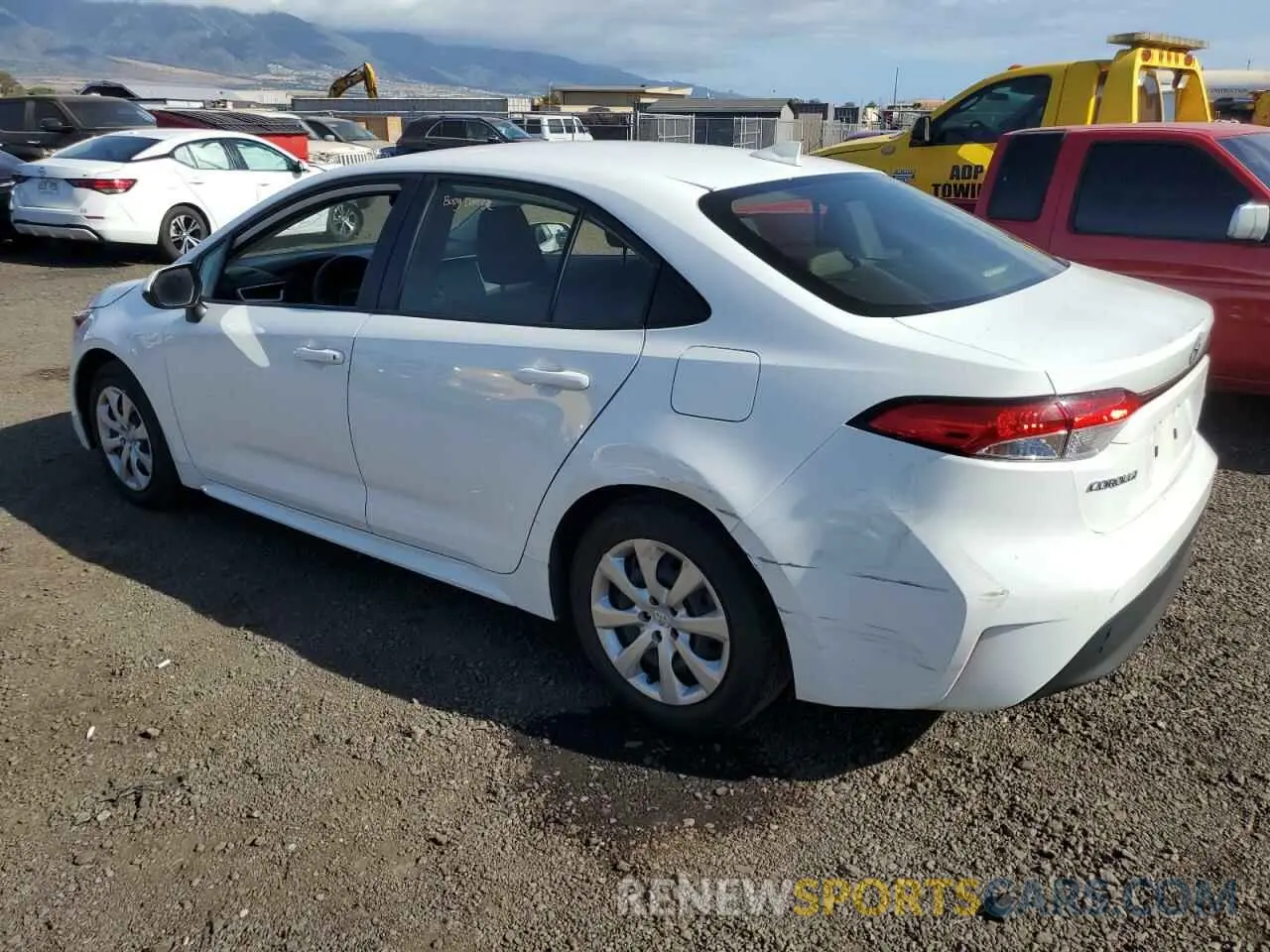 2 fotografías del automóvil dañado JTDB4MEE9R3023393 TOYOTA COROLLA 2024