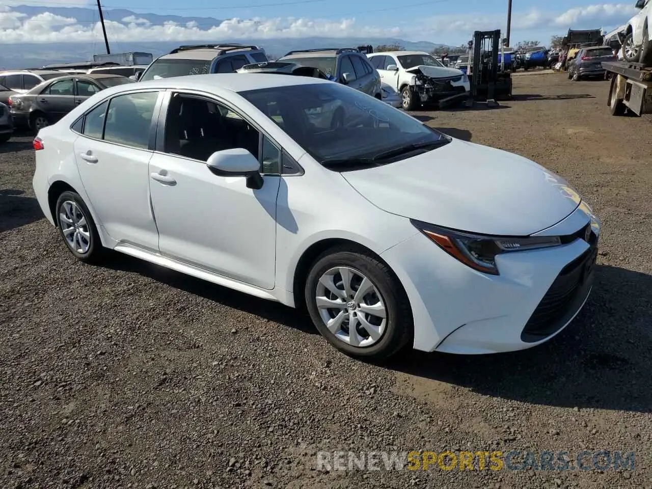 4 fotografías del automóvil dañado JTDB4MEE9R3023393 TOYOTA COROLLA 2024
