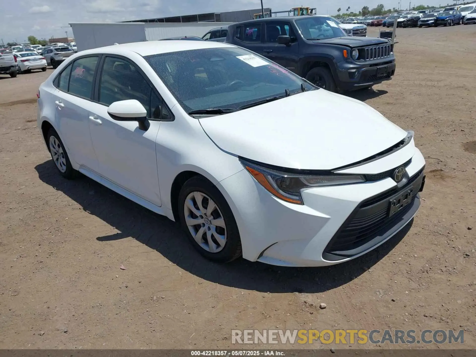 1 fotografías del automóvil dañado JTDB4MEE9RJ013314 TOYOTA COROLLA 2024