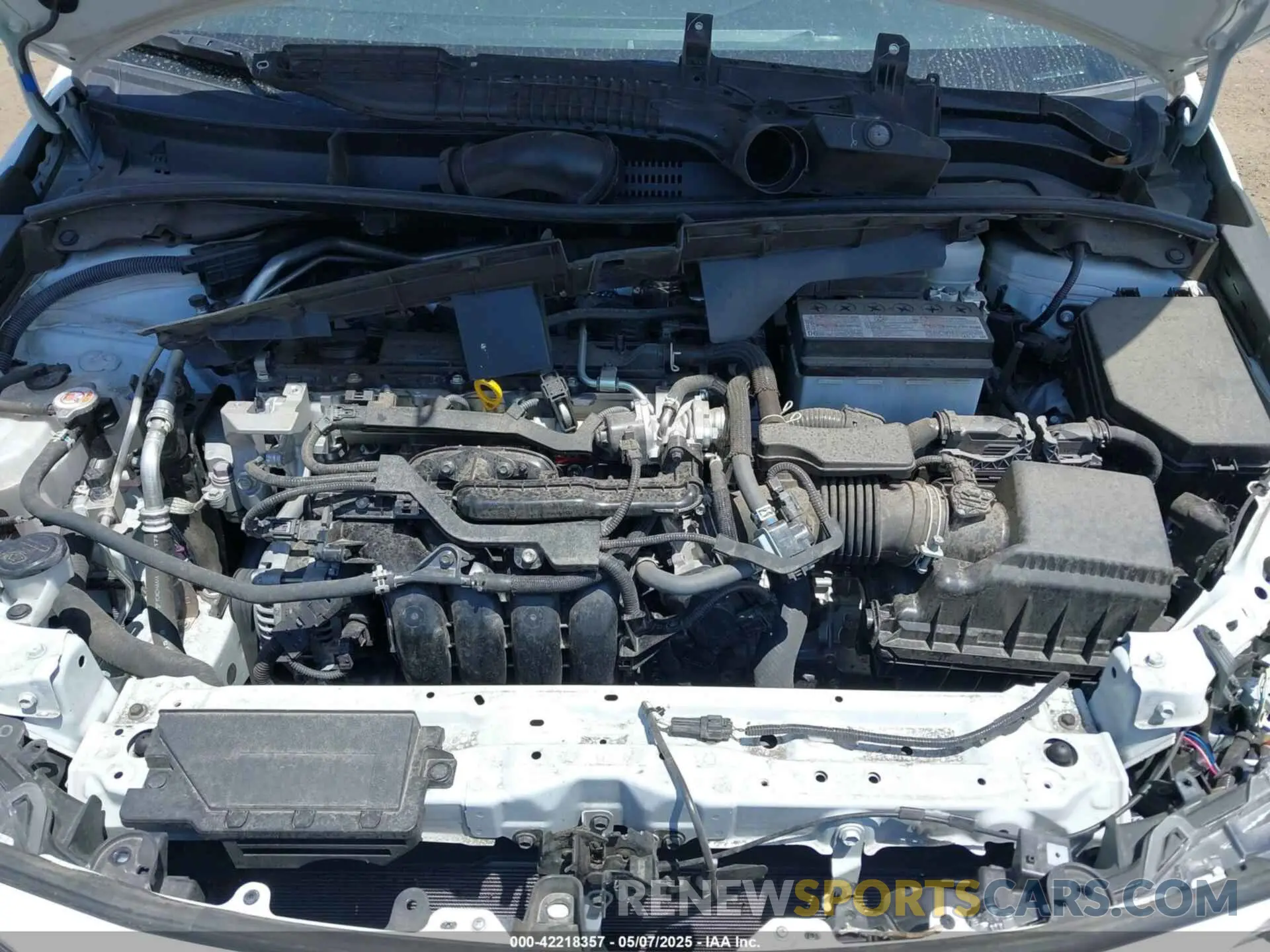 10 fotografías del automóvil dañado JTDB4MEE9RJ013314 TOYOTA COROLLA 2024