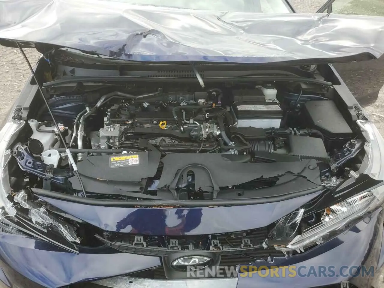 11 fotografías del automóvil dañado JTDB4MEE9RJ015435 TOYOTA COROLLA 2024