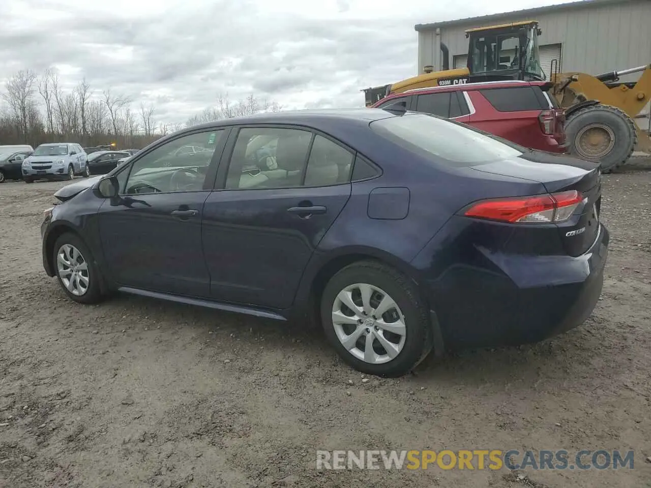 2 fotografías del automóvil dañado JTDB4MEE9RJ015435 TOYOTA COROLLA 2024