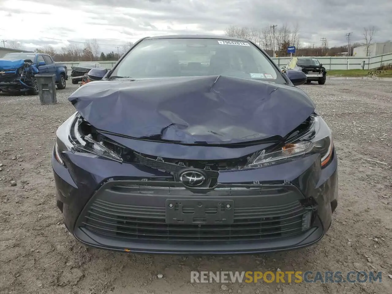 5 fotografías del automóvil dañado JTDB4MEE9RJ015435 TOYOTA COROLLA 2024