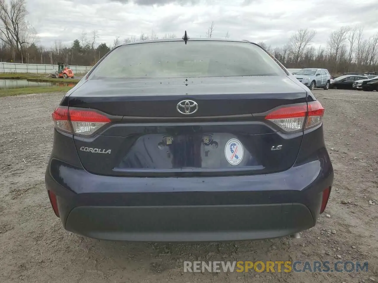 6 fotografías del automóvil dañado JTDB4MEE9RJ015435 TOYOTA COROLLA 2024