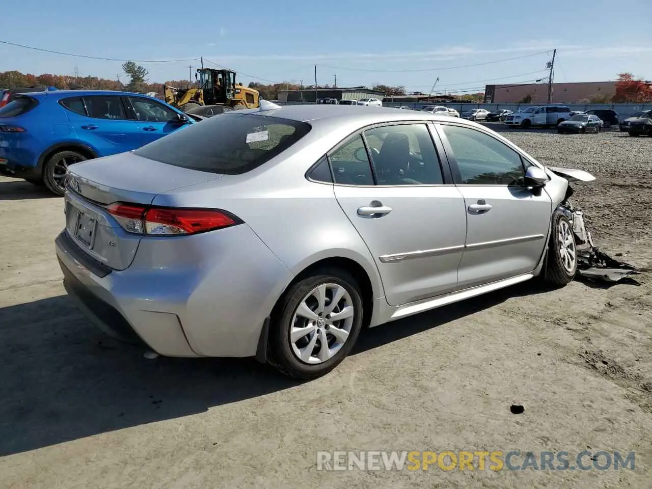 3 fotografías del automóvil dañado JTDB4MEE9RJ016178 TOYOTA COROLLA 2024