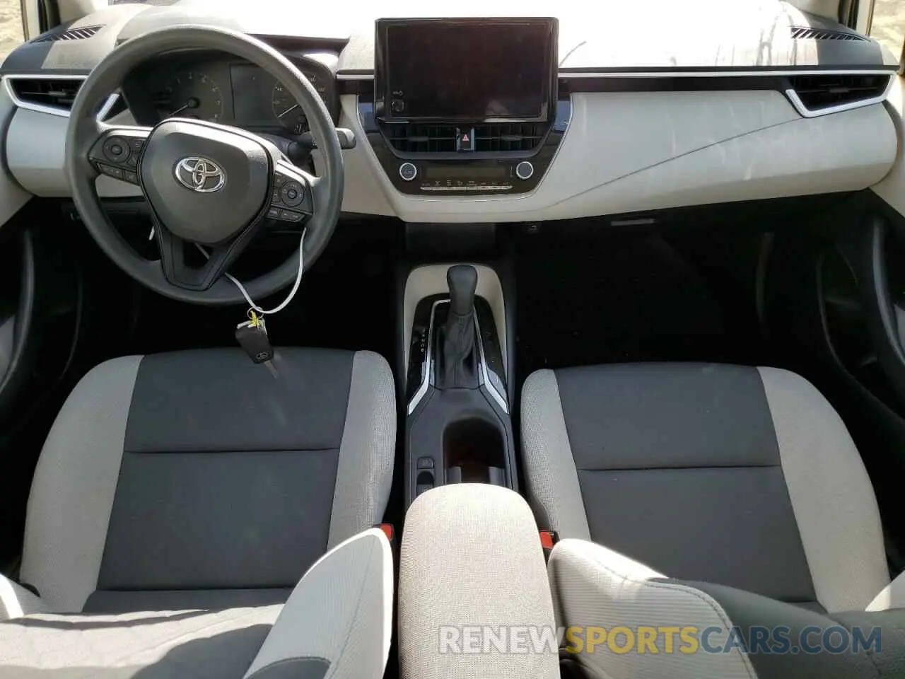 8 fotografías del automóvil dañado JTDB4MEE9RJ016178 TOYOTA COROLLA 2024