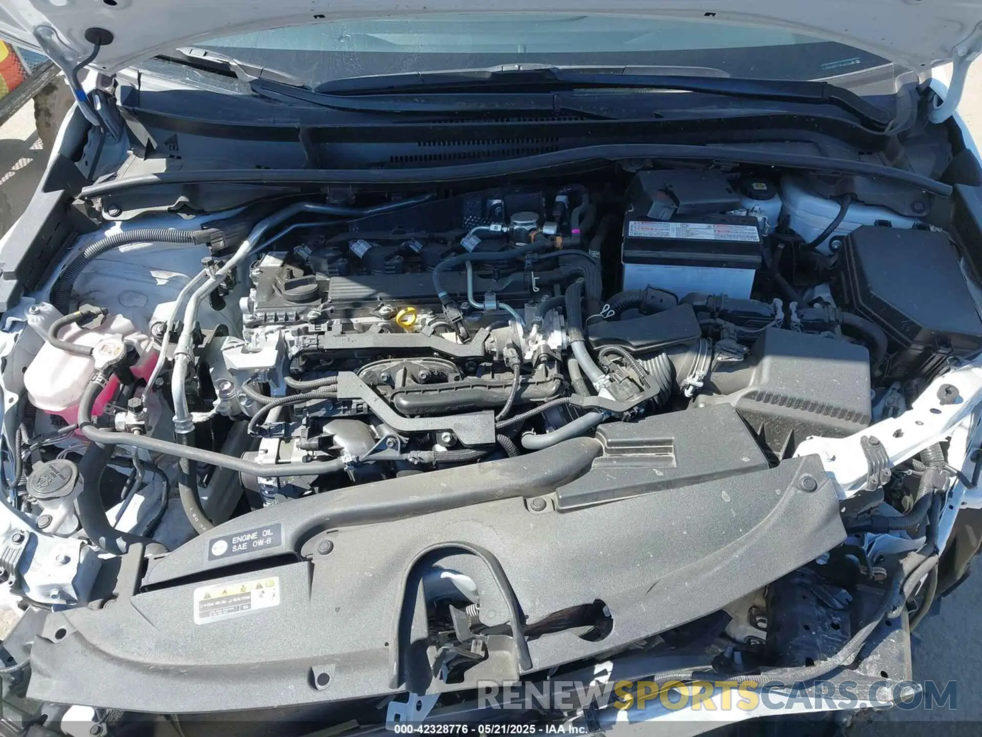 10 fotografías del automóvil dañado JTDB4MEE9RJ016648 TOYOTA COROLLA 2024