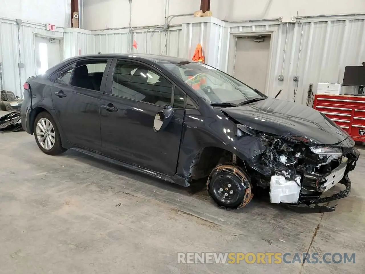 4 fotografías del automóvil dañado JTDB4MEEXR3021653 TOYOTA COROLLA 2024