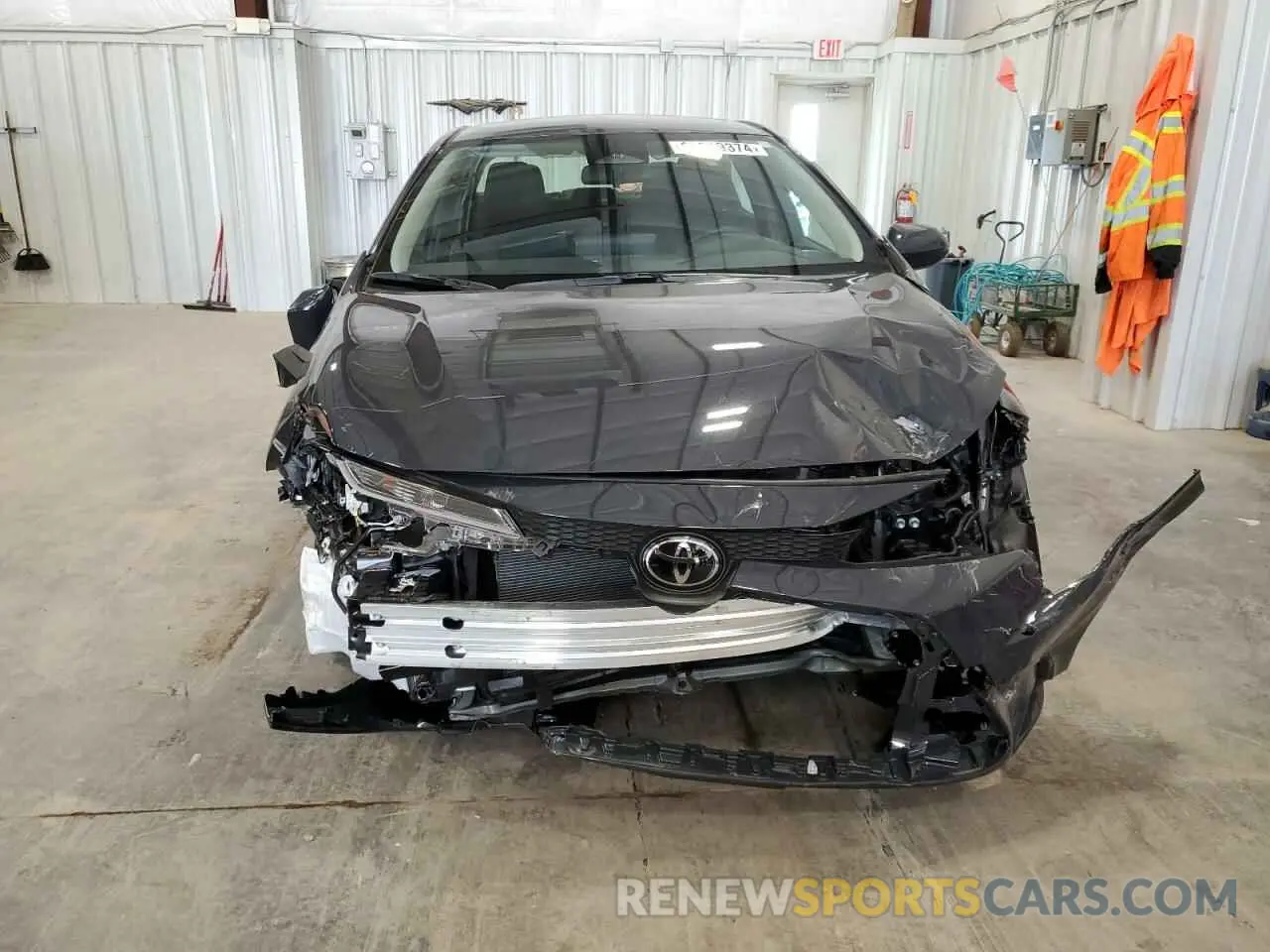 5 fotografías del automóvil dañado JTDB4MEEXR3021653 TOYOTA COROLLA 2024