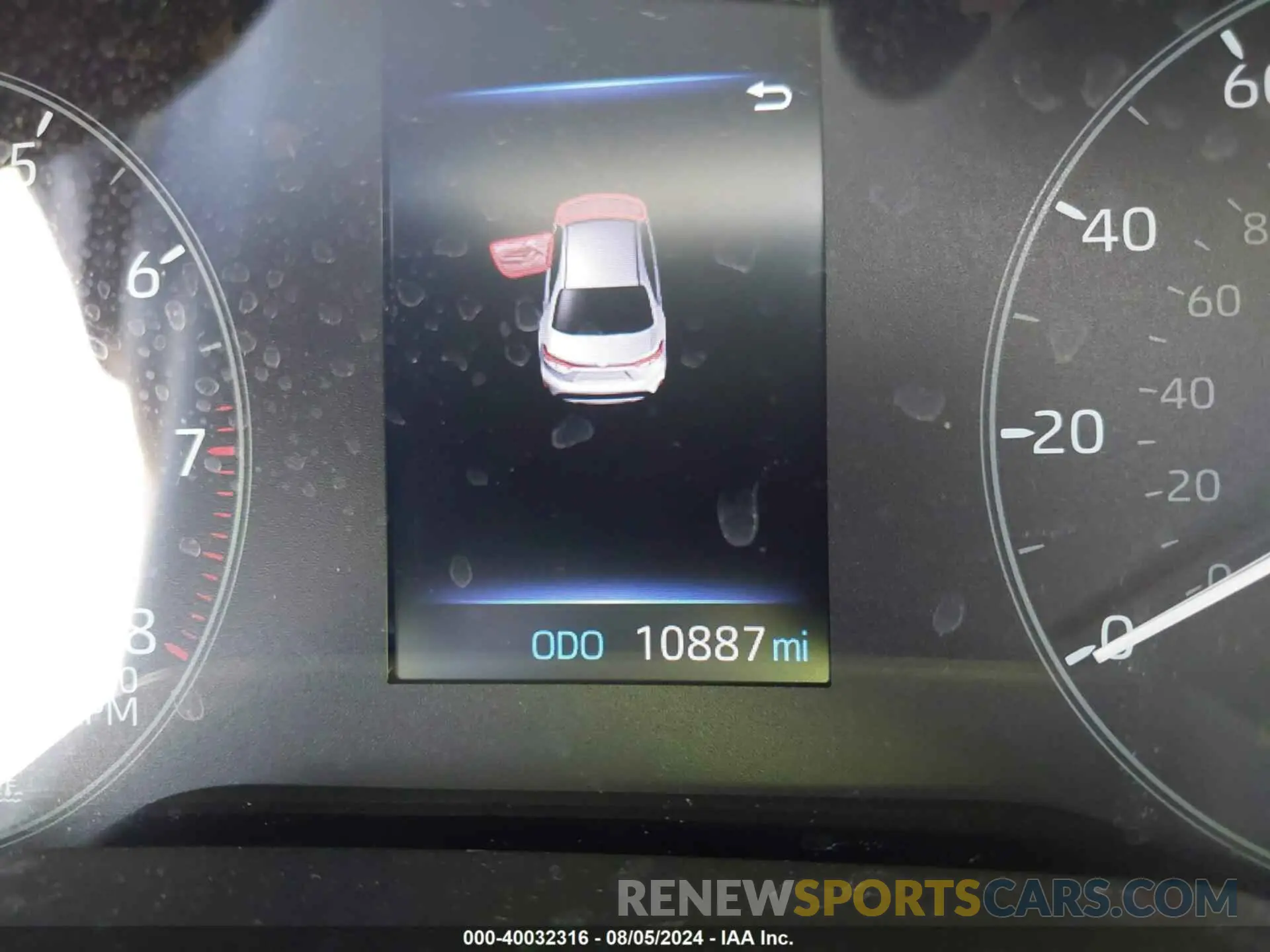16 fotografías del automóvil dañado JTDB4MEEXR3024293 TOYOTA COROLLA 2024