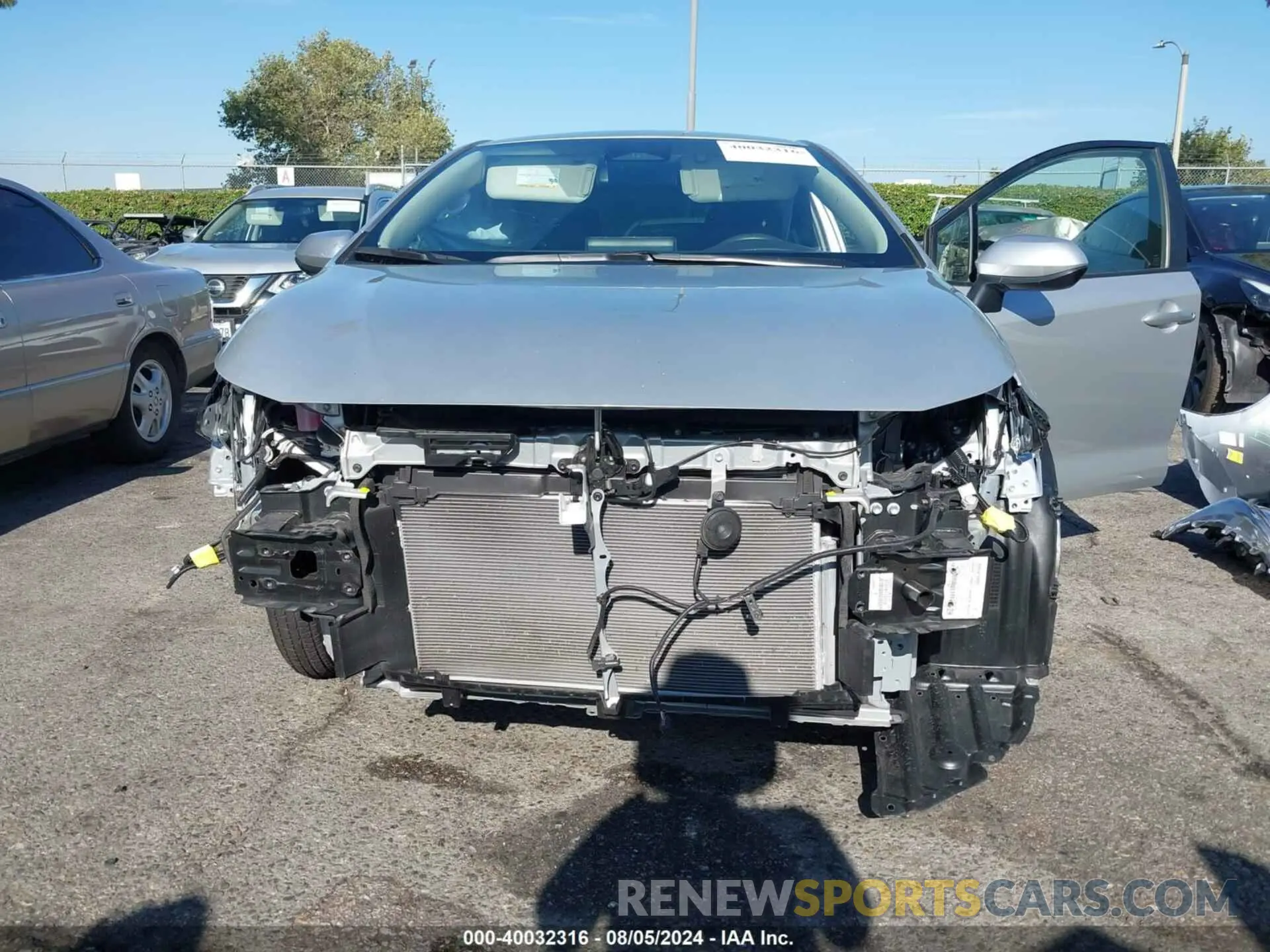 6 fotografías del automóvil dañado JTDB4MEEXR3024293 TOYOTA COROLLA 2024