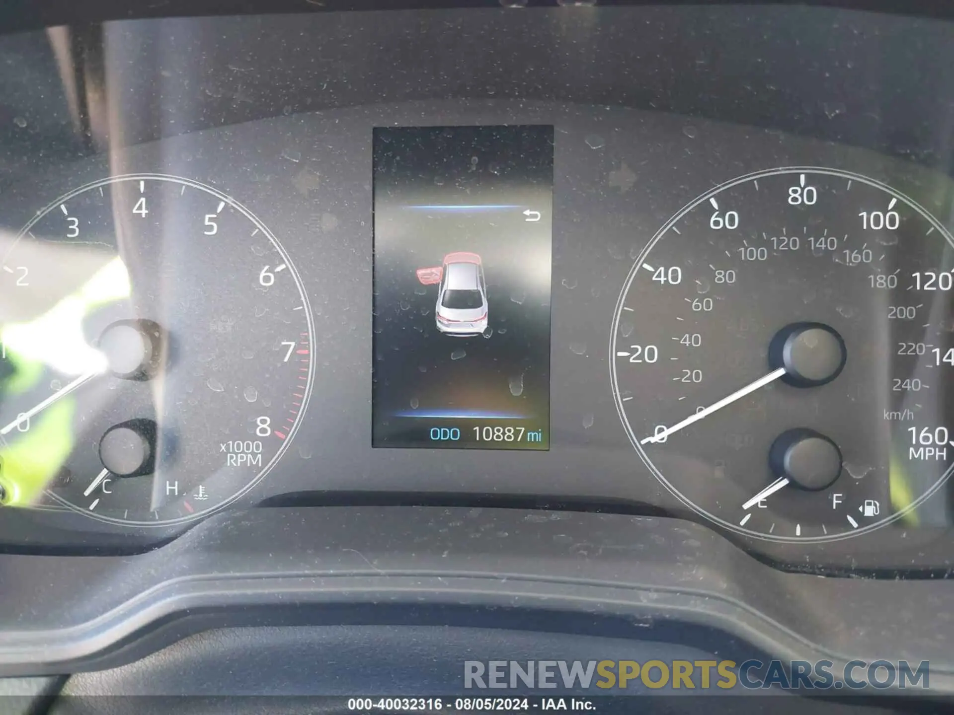 7 fotografías del automóvil dañado JTDB4MEEXR3024293 TOYOTA COROLLA 2024