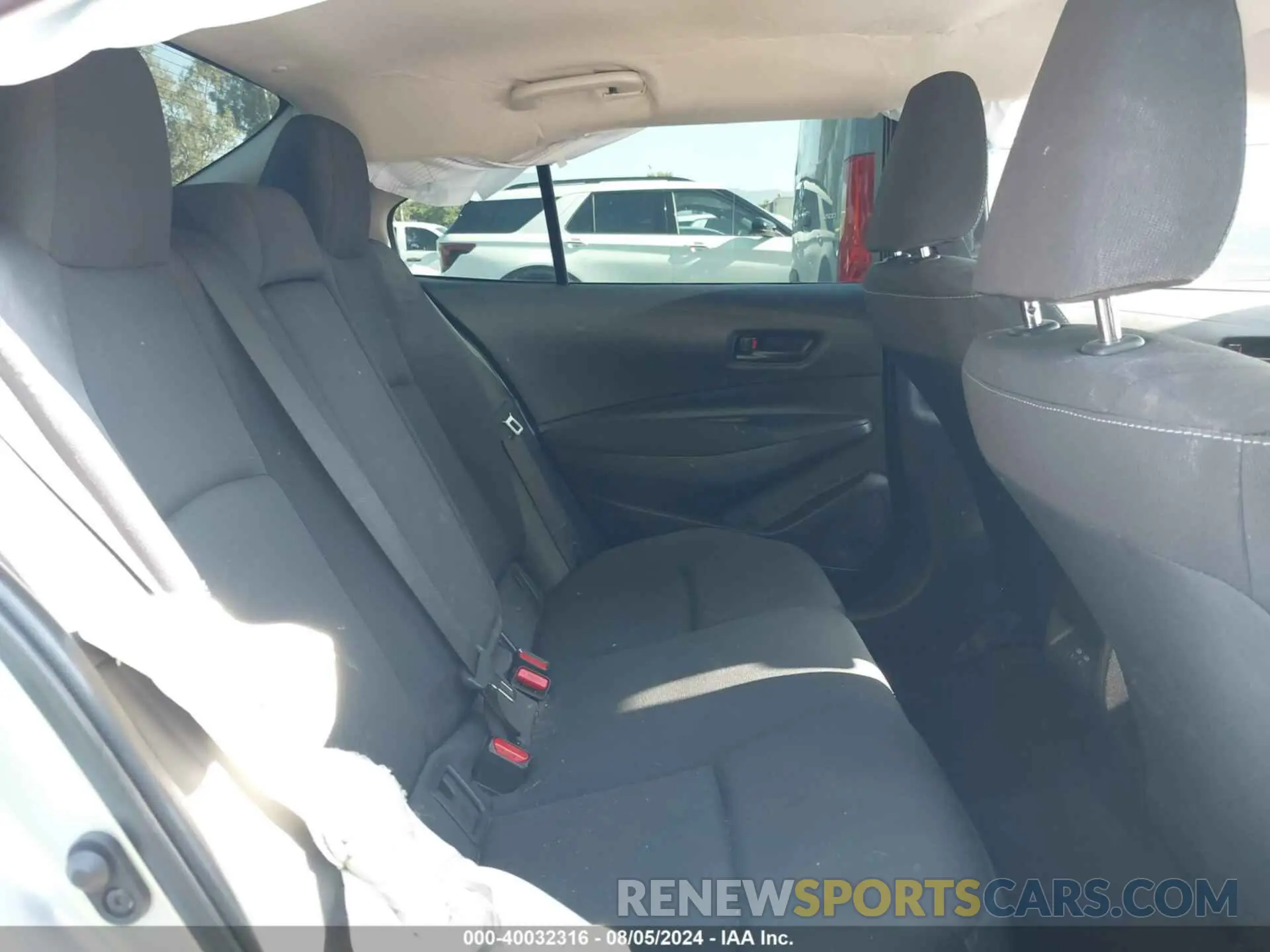 8 fotografías del automóvil dañado JTDB4MEEXR3024293 TOYOTA COROLLA 2024