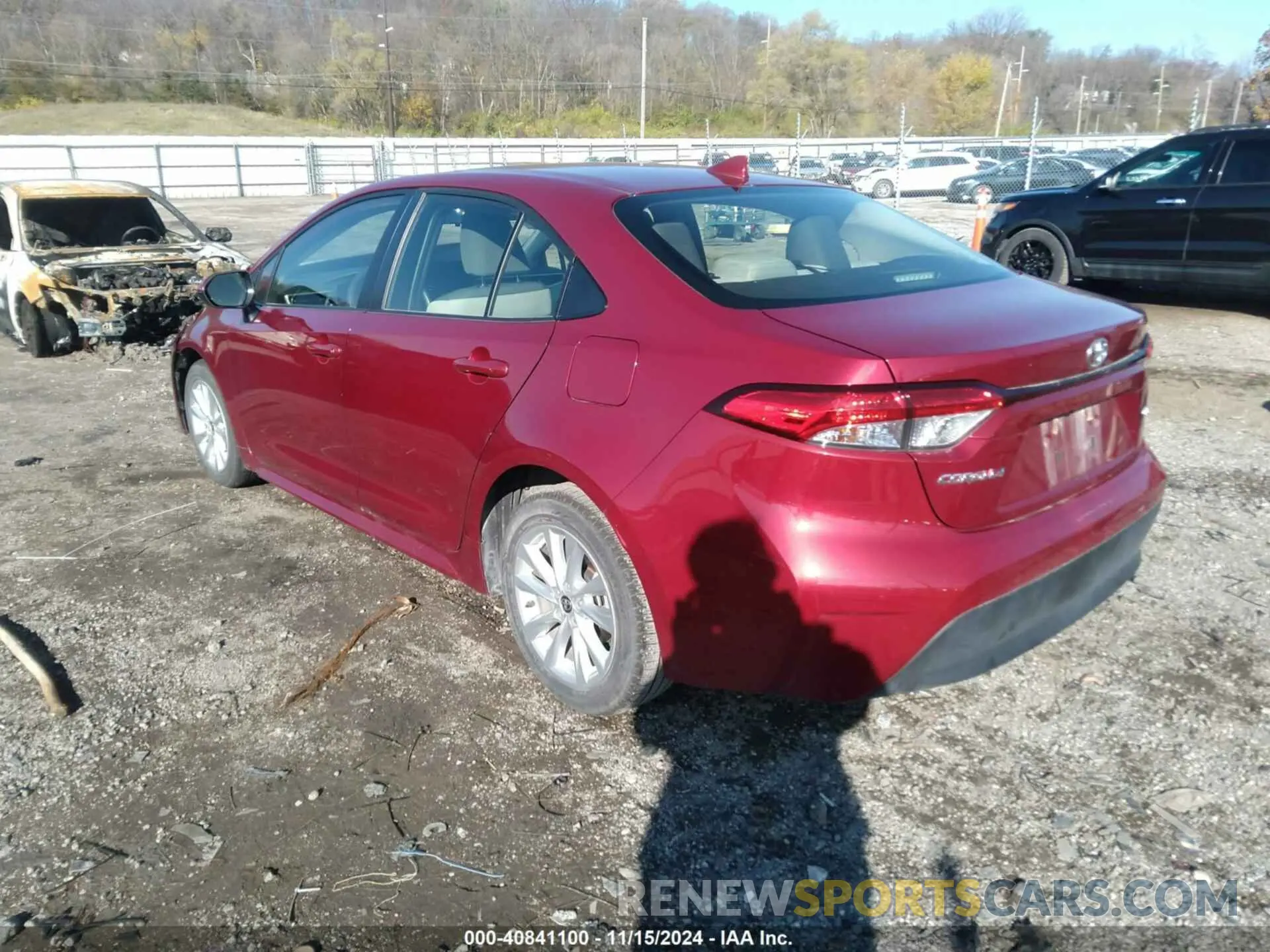 3 fotografías del automóvil dañado JTDB4MEEXRJ015539 TOYOTA COROLLA 2024