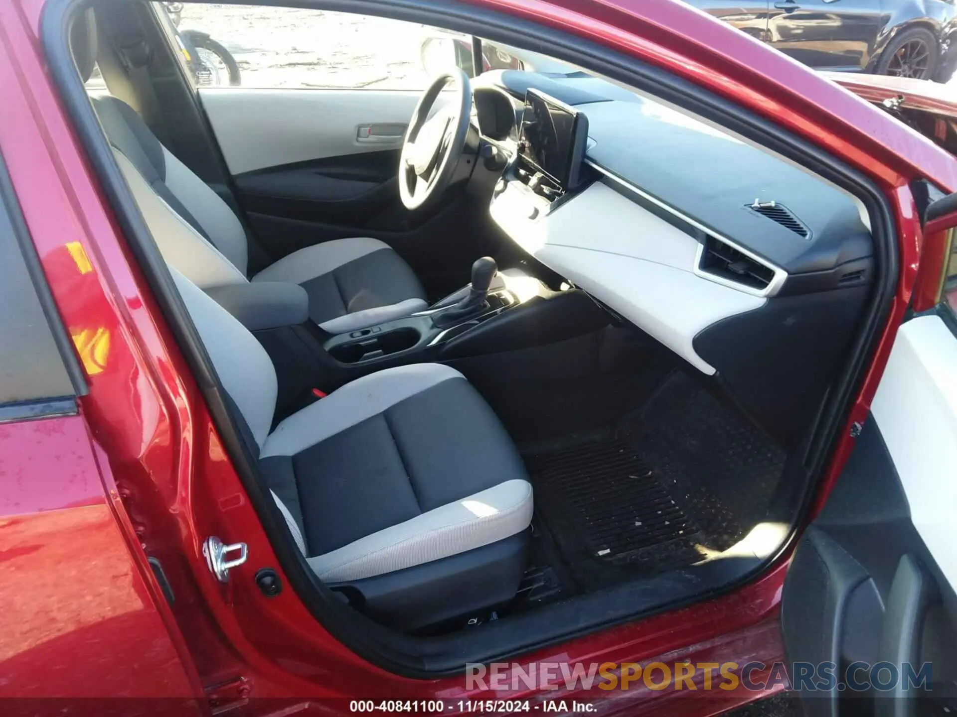 5 fotografías del automóvil dañado JTDB4MEEXRJ015539 TOYOTA COROLLA 2024