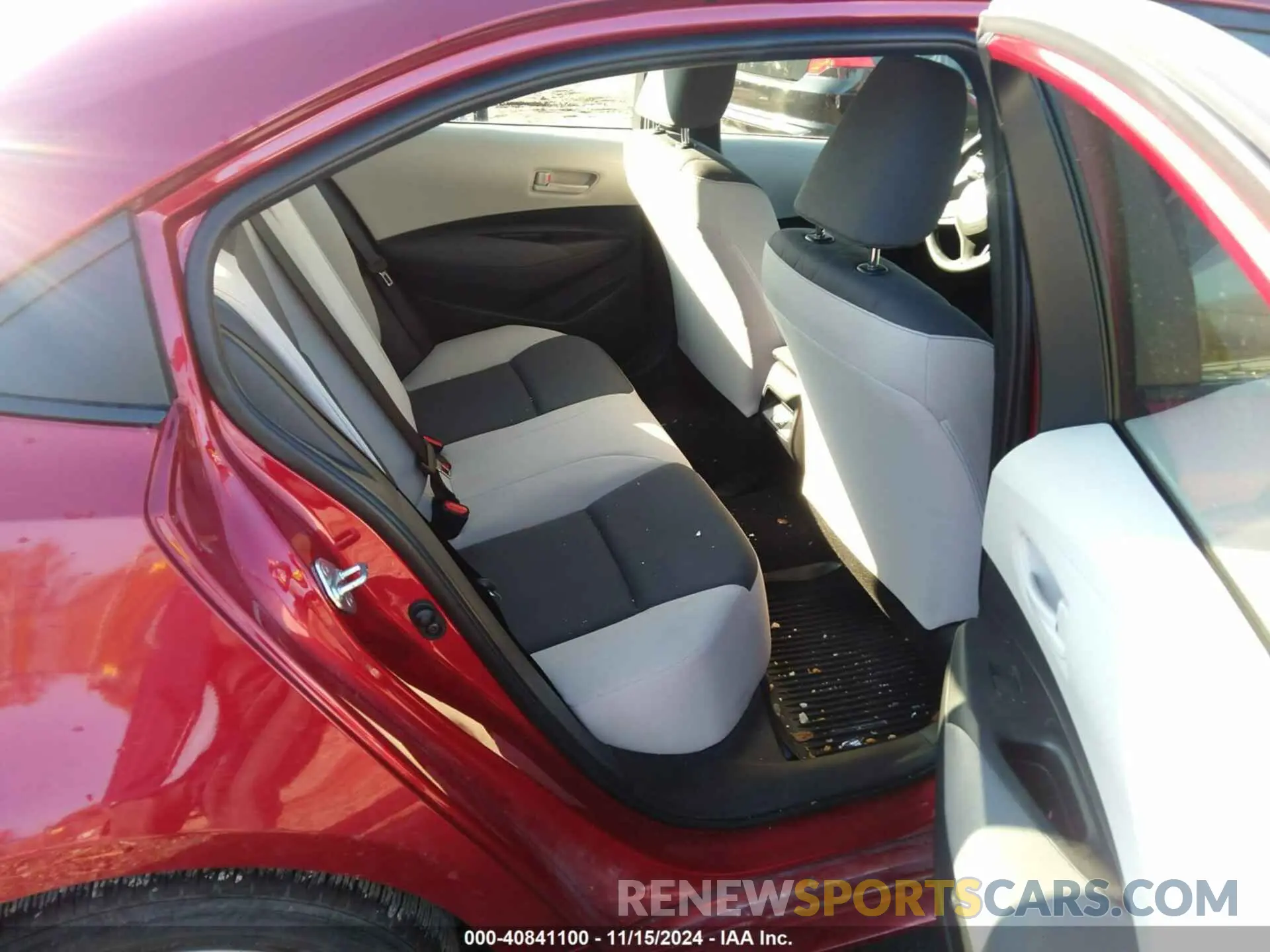 8 fotografías del automóvil dañado JTDB4MEEXRJ015539 TOYOTA COROLLA 2024