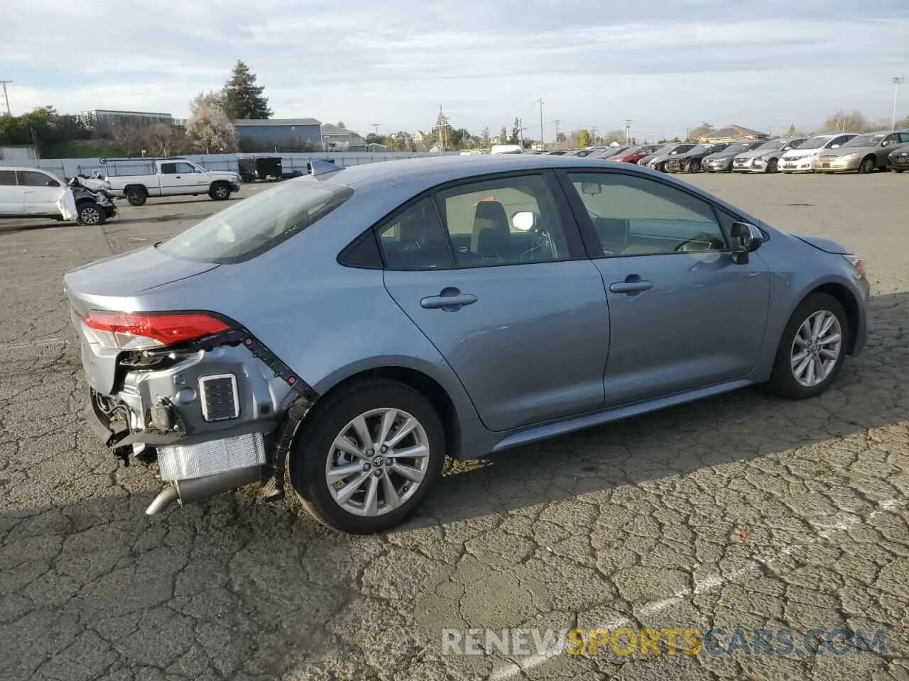 3 fotografías del automóvil dañado JTDB4MEEXRJ016819 TOYOTA COROLLA 2024