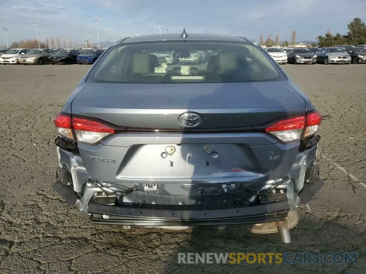 6 fotografías del automóvil dañado JTDB4MEEXRJ016819 TOYOTA COROLLA 2024