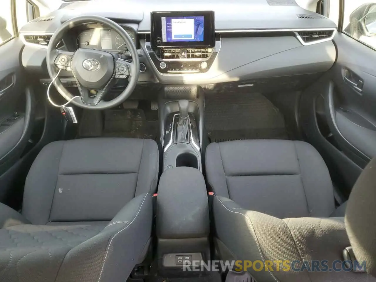 8 fotografías del automóvil dañado JTDB4MEEXRJ016819 TOYOTA COROLLA 2024
