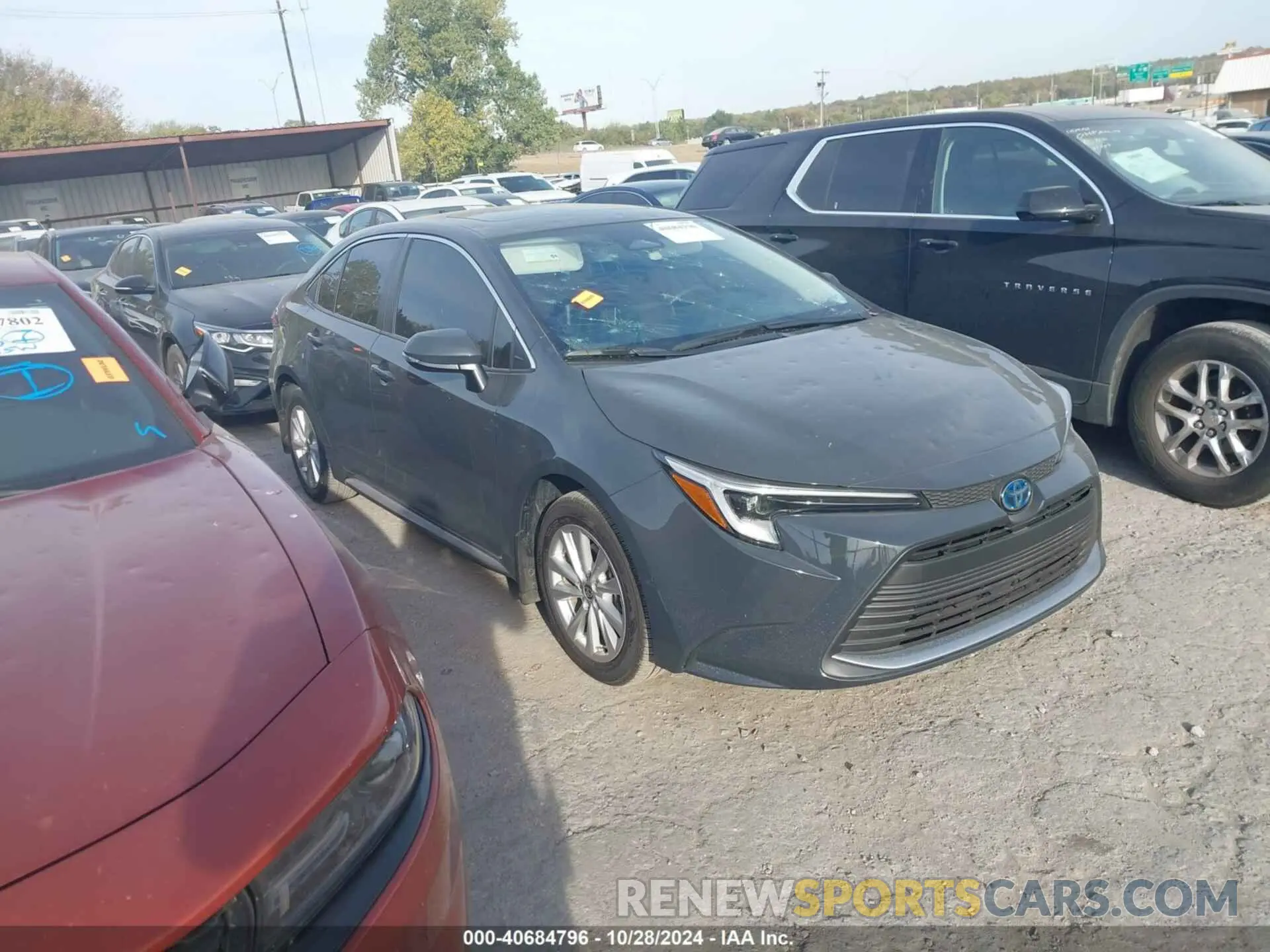 13 fotografías del automóvil dañado JTDBCMFE0R3031402 TOYOTA COROLLA 2024