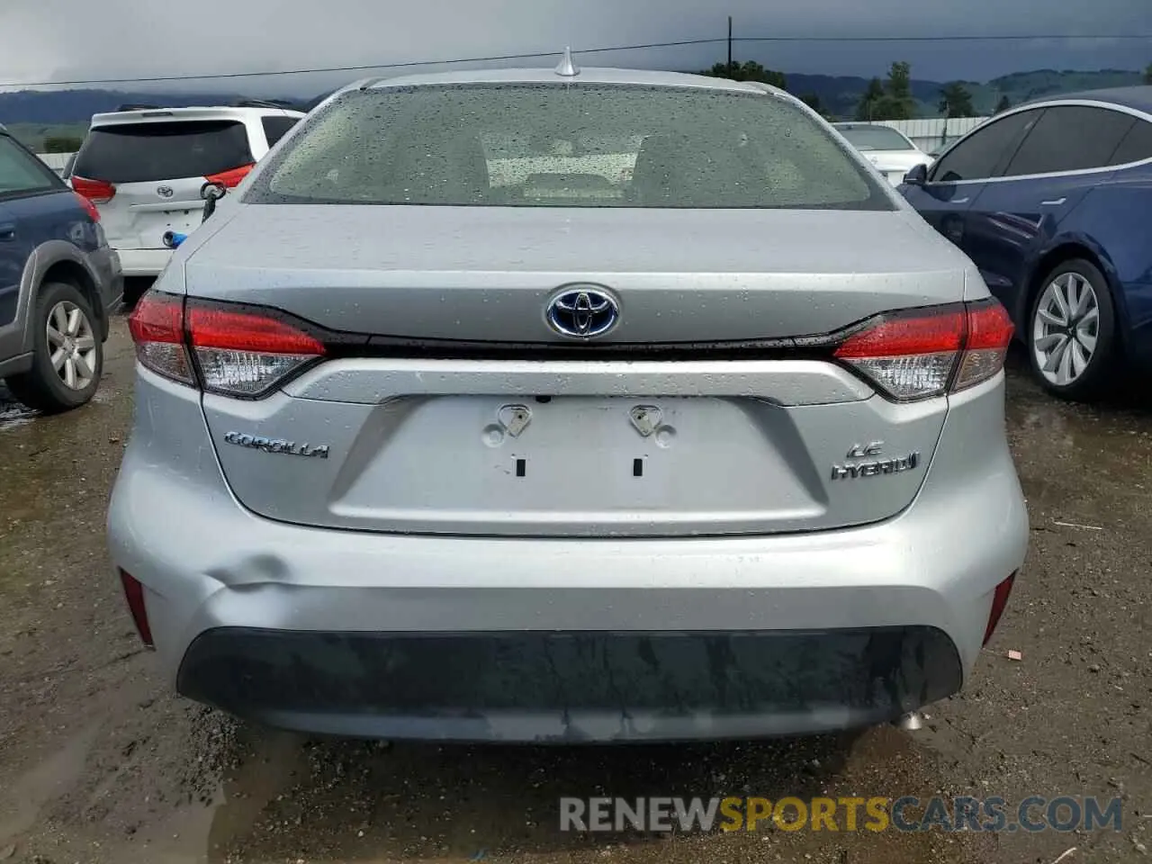 6 fotografías del automóvil dañado JTDBCMFE0R3031626 TOYOTA COROLLA 2024