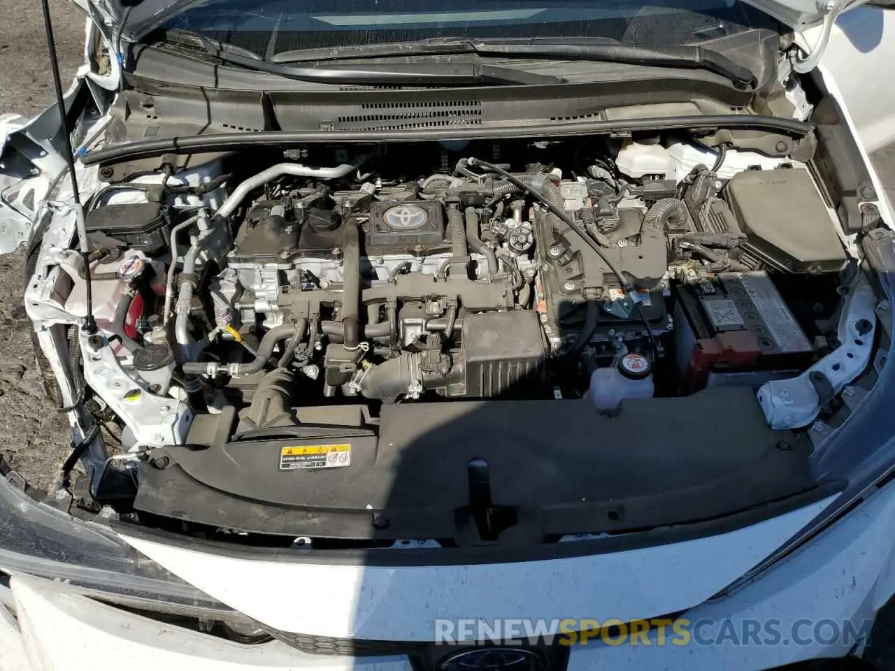 11 fotografías del automóvil dañado JTDBCMFE0R3032422 TOYOTA COROLLA 2024
