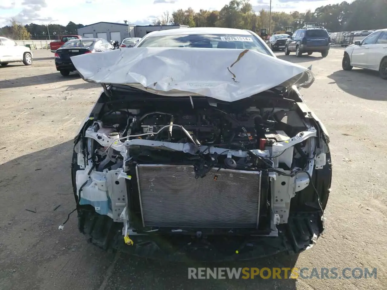 5 fotografías del automóvil dañado JTDBCMFE0R3034669 TOYOTA COROLLA 2024