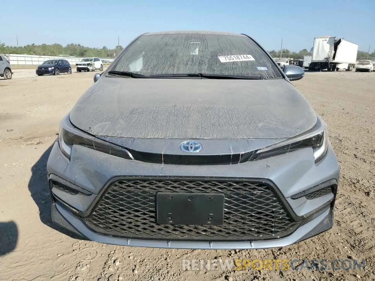 5 fotografías del automóvil dañado JTDBCMFE0R3042688 TOYOTA COROLLA 2024