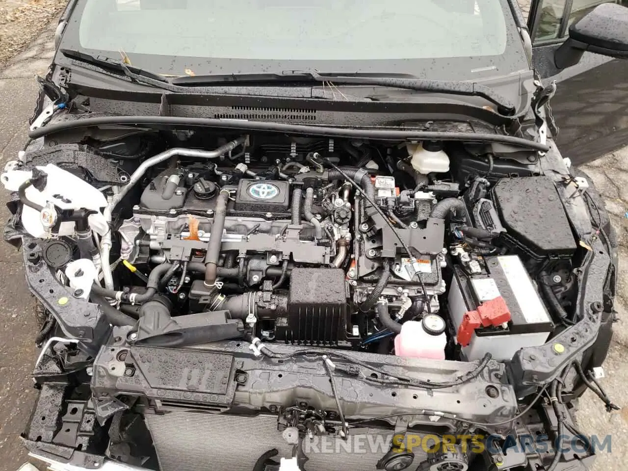 11 fotografías del automóvil dañado JTDBCMFE0R3048605 TOYOTA COROLLA 2024