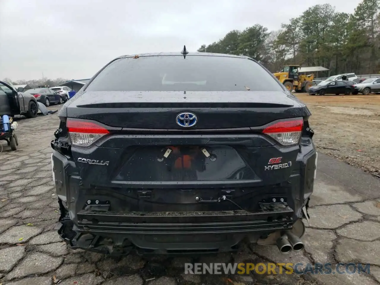 6 fotografías del automóvil dañado JTDBCMFE0R3048605 TOYOTA COROLLA 2024