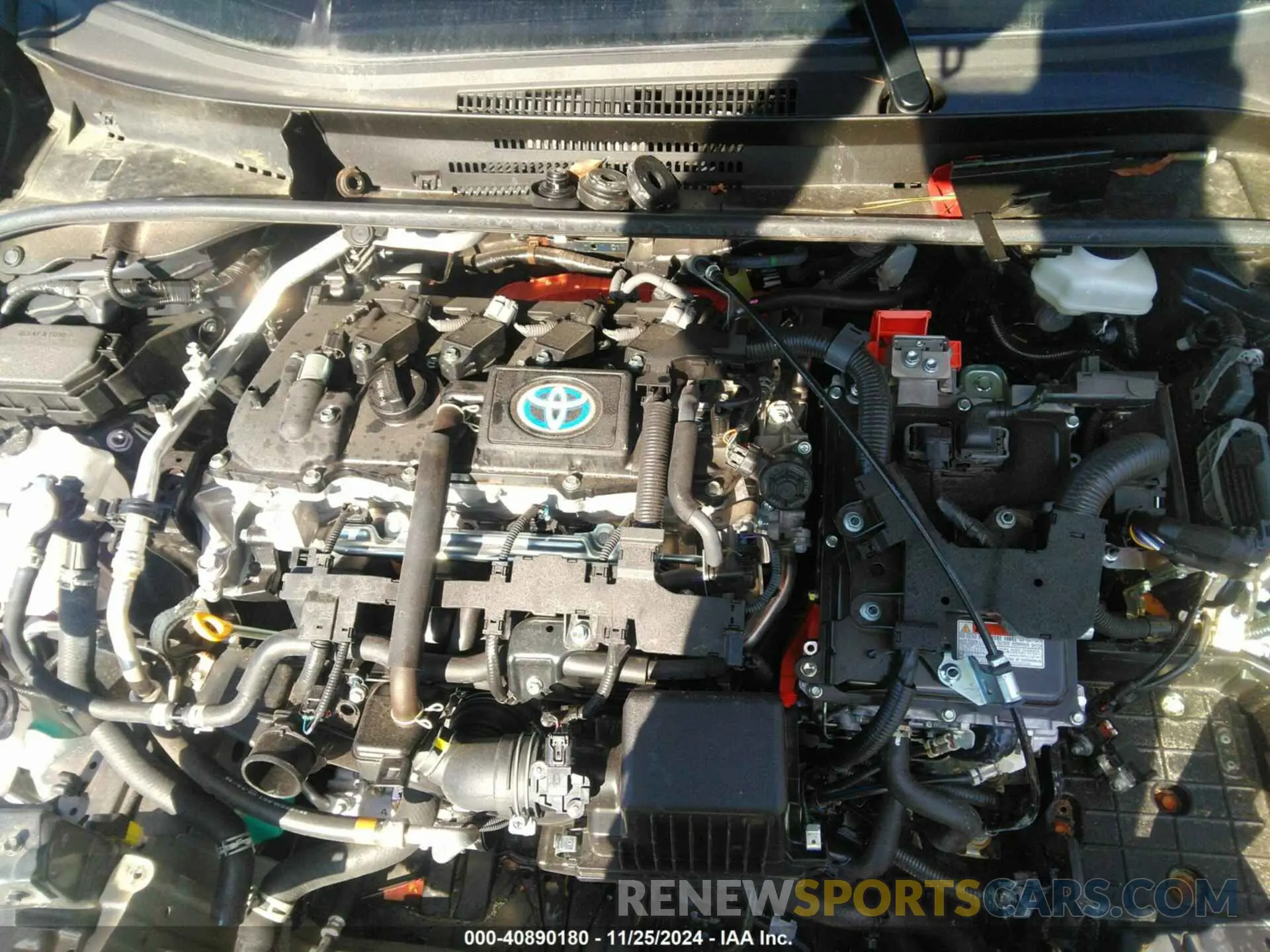 10 fotografías del automóvil dañado JTDBCMFE0R3053366 TOYOTA COROLLA 2024