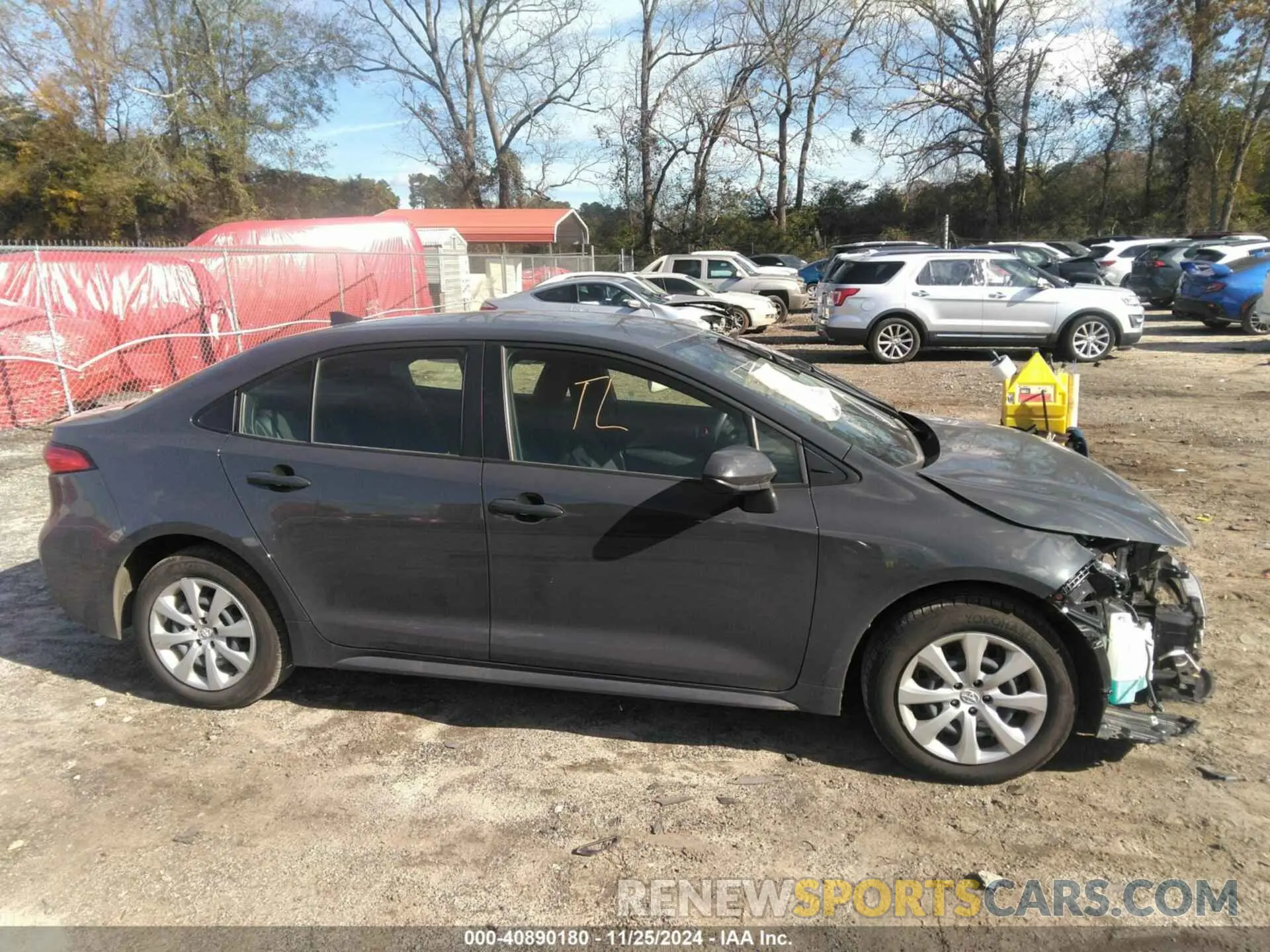 14 fotografías del automóvil dañado JTDBCMFE0R3053366 TOYOTA COROLLA 2024