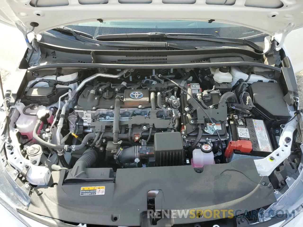 11 fotografías del automóvil dañado JTDBCMFE0R3053562 TOYOTA COROLLA 2024